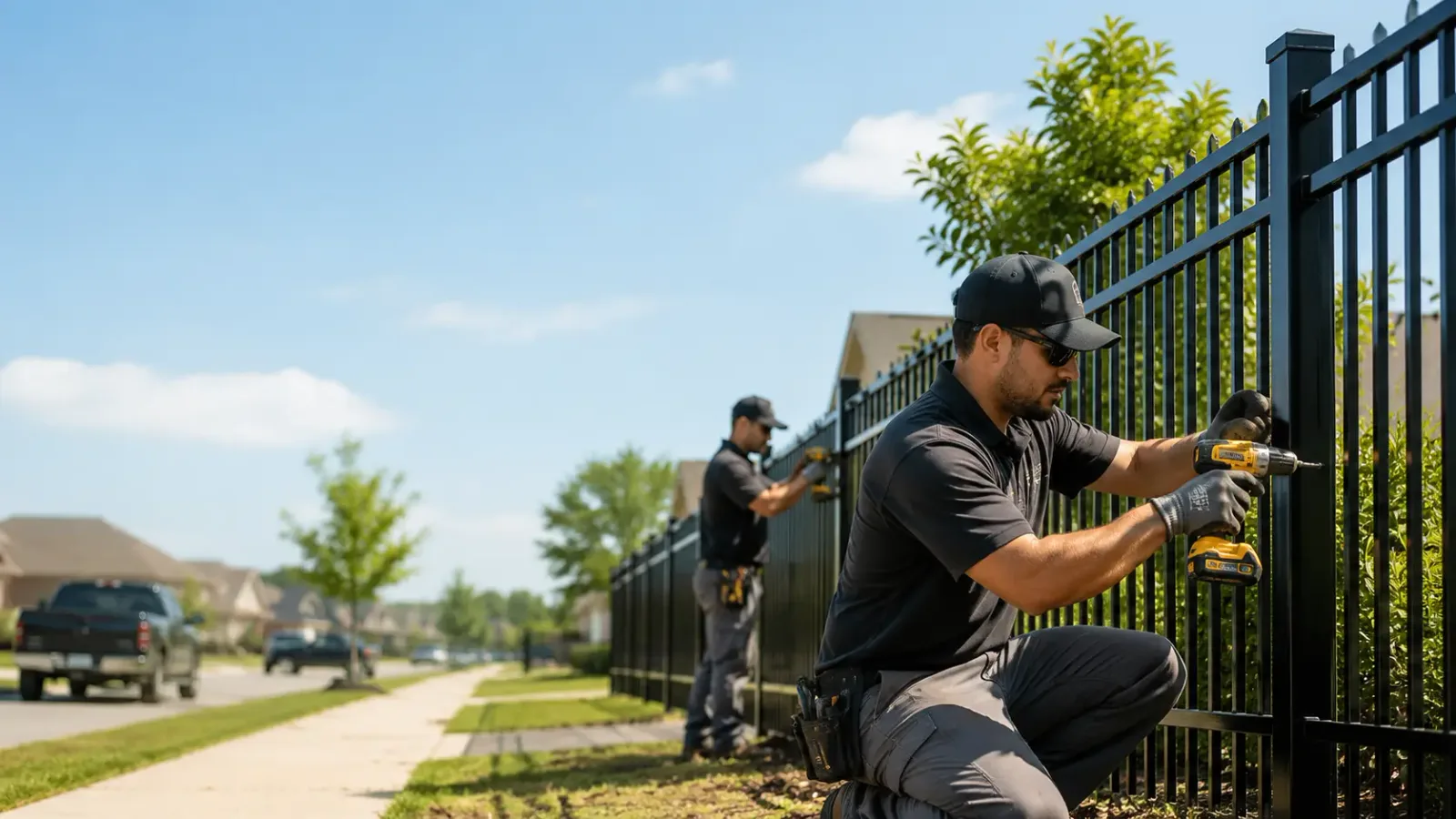 Metal Fence Installation in Harper Woods, MI